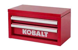 Caja de herramientas Kobalt Mini 2 cajones roja TOTALMENTE NUEVA - Imagen 1 de 3