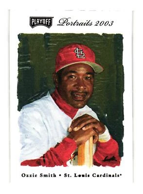 Retratos de playoffs 2003 #112 Ozzie Smith Cardenales de San Luis Foto 1 de 2