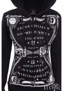 RESTYLE brand 100% cotton Occult Ouija Hoodie Xl - Picture 1 of 6