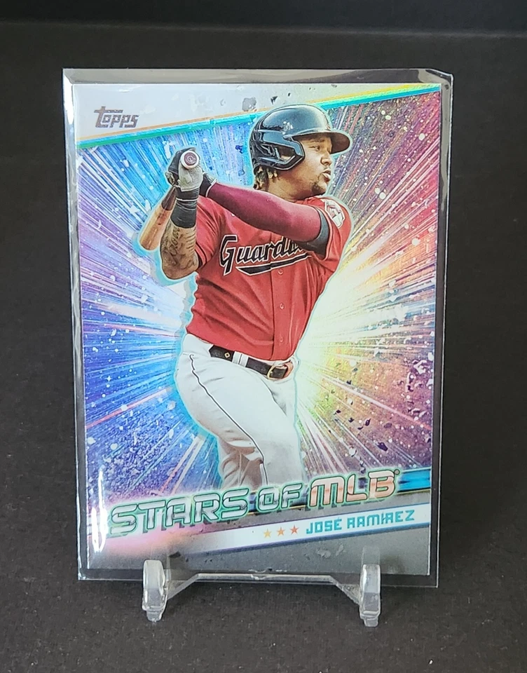 2024 Topps Series 2 Stars Of MLB #SMLB-51 Jose Ramirez  Guardians  - Image 1 of 2
