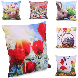 Soft Spring Easter Photo print Pillowcase 16x16" (40x40 cm) Different motifs - Picture 1 of 2