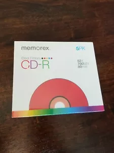 MEMOREX 5PK DISCHI CD-R - Foto 1 di 2