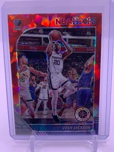 2019-20 PREMIUM STOCK RED CRACKED ICE PRIZM #151 JOSH JACKSON MEMPHIS GRIZZLIES - Picture 1 of 2
