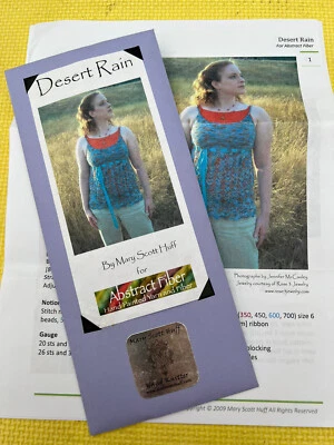 Desert Rain: Single Knitting Pattern: Fancy Tank Top Designed By Mary Scott Huff - Image 1 of 2