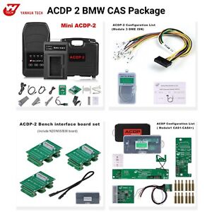 Yanhua ACDP2 CAS Package Basic + Module 1/3 Fit For BMW CAS1/2/3/3+/4/4+ Add Key