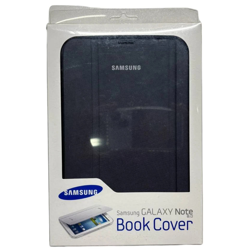 Funda libro de cuero gris Samsung para Samsung Galaxy Note 8 Foto 1 de 4