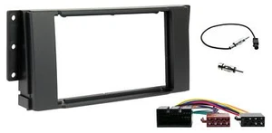 Kit de montaje adaptador de cableado estéreo doble Din Facia ISO para Range Rover Sport - Imagen 1 de 1
