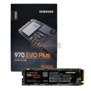 SAMSUNG SSD 970 EVO Plus 500 GB M.2 (2280) NVMe para iMac (27 pulgadas finales de 2015) A1419 - Imagen 1 de 4