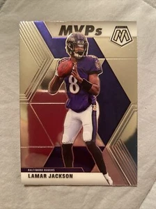 2020 Panini Mosaic MVPs LAMAR JACKSON Base Card #296 Ravens - Picture 1 of 2