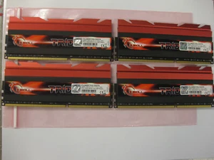 ✔ G.SKILL Trident X Series 32GB (4x8GB) DDR3 2400 MHz *CL10* (F3-2400C10Q-32GTX) - Bild 1 von 17