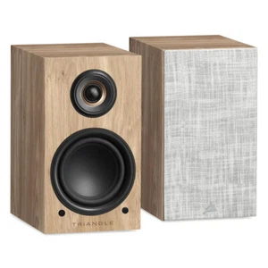 TRIANGLE ELARA LN01A LIGHT OAK COPPIA DIFFUSORI ATTIVI BLUETOOTH  NUOVI - Foto 1 di 2