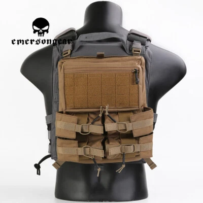 Emersongear 420 Tactical Vest LXB Banger Back Panel Backpack Bungee Pouch Bag - Image 1 of 4