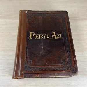 1880 The UNION Of AMERICAN POETRY And Art John James Piatt Dibble - Picture 1 of 9