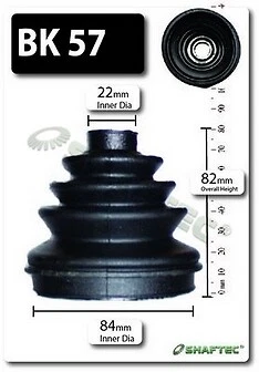 Shaftec Front Outer CV Boot for VW Golf TDi AHF/ASV 1.9 April 2001 to May 2002 - Image 1 of 4