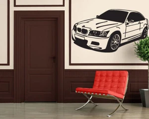 Sport Race Speed Car Motor Vehicle Mural  Wall Art Decor Vinyl Sticker (z875) - Picture 1 of 3