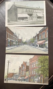 Lote de (3) postales vintage Niles Ohio 1910 - Imagen 1 de 11
