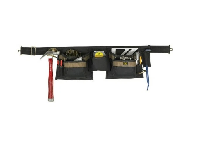 NEW CLC 1429 LARGE 12 POCKET CUSTOM LEATHERCRAFT TOOL APRON HOLDER 6265508 - Image 1 of 1