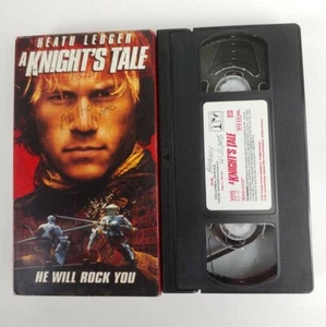 A Knights Tale (VHS, 2001) Heath Ledger, Shannyn Sossamon, Paul Bettany - Bild 1 von 3