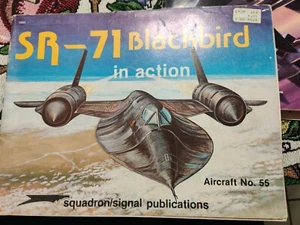 SR-71 Blackbird in Action Paperback Lou Drendel - Picture 1 of 2