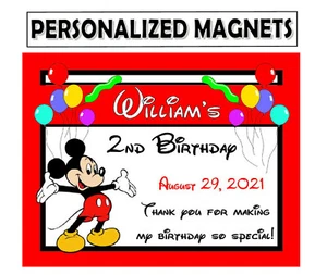 15 imanes favoritos de fiesta de cumpleaños de Mickey Mouse - Imagen 1 de 1