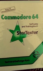 Procesamiento de texto Commodore 64 4.0 StarTexter (C64, disco, manual, caja) 100% bien - Imagen 1 de 4