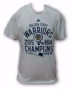 Adidas Golden State Warriors 2015 NBA Champions weiß Herren T-Shirt - Bild 1 von 2