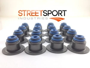 FORD MUSTANG GT F150 5.0L DOHC COYOTA 11-18 FKM Valve Stem Seals - 16 Pcs NEW - Picture 1 of 6