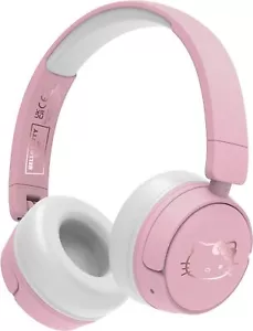 Hello Kitty Kids Bluetooth Headphones For iPhone Android NEW - Picture 1 of 1