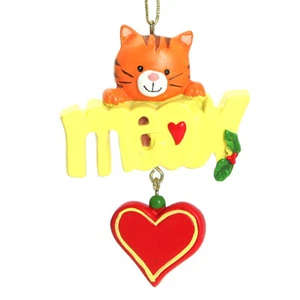 Cat Meow Ornament - Picture 1 of 3