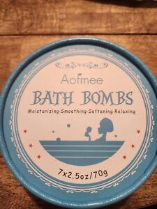 Aotmee Set Of 7 Relaxing Smoothing And Softening Bath Bombs