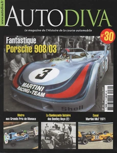 AUTODIVA 30 PORSCHE 908/03 BENTLEY BOYS MARTINI MK7 MATRA MONACO 67 72 INDY 500 - Bild 1 von 3