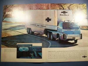 Camión Chevy Turbo 1966-Titan III TURBINA tamaño mediano mag pliegue central anuncio de auto - Imagen 1 de 1