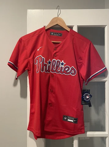 Philadelphia Phillies #3 Bryce Harper Stitched Red Jersey - Youth XL - NWT Cover