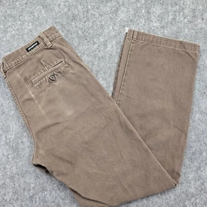 Pantalone da lavoro vintage PATAGONIA gamba dritta tela marrone uomo W32 L32 cotone - Foto 1 di 10