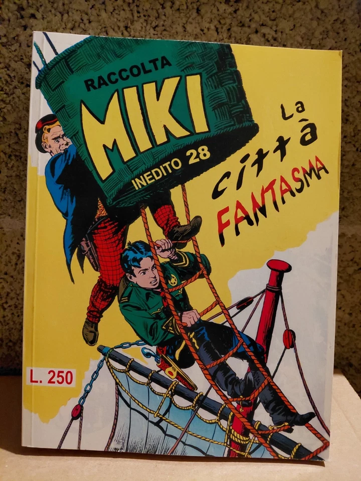 Essegesse MIKI Raccolta Inedito 28 LA CITTÀ FANTASMA Ristampa Anastatica Mercury - Immagine 1 di 2