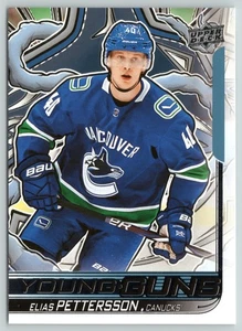 ELIAS PETTERSSON 2024-25 CUBIERTA SUPERIOR ARMAS JÓVENES RENOVADA SERIE DOS #248 89594 - Imagen 1 de 2