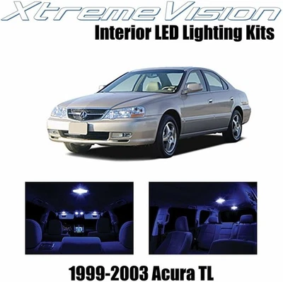 XtremeVision Interior LED for Acura TL 1999-2003 (10 PCS) Blue - Image 1 of 4