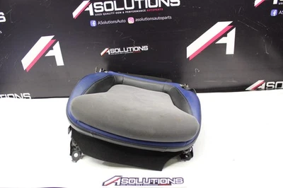 Nissan GT-R R35 2009-2021 asiento delantero derecho pasajero inferior GTR R35 azul Foto 1 de 4