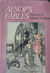 Aesop's Fables Illustrated by Arthur Rackham HC/DJ 1912 Edition Facsimile Jones - Picture 1 of 4