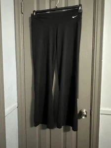 Nike Dri-Fit Hose Damen Größe M schwarz Training - Bild 1 von 9