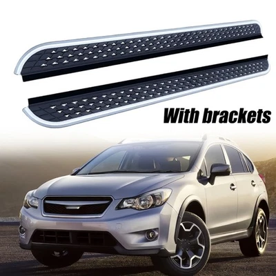 2PCS Running Boards Fit for Subaru XV Crosstrek GP 2013-2017 Nerf Bars Side Step - Image 1 of 4