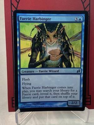 Faerie Harbinger Lorwyn Foil LP/NM - Image 1 of 4