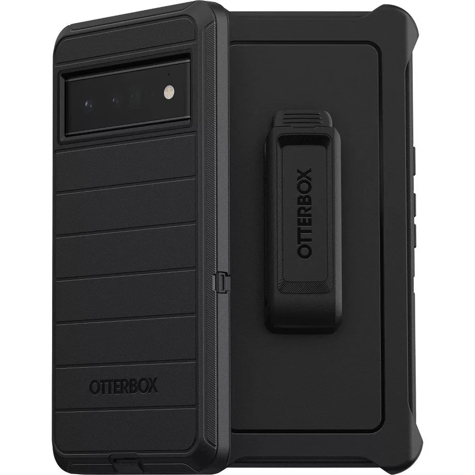 OTTERBOX DEFENDER SERIES Case for Pixel 6 - BLACK - Image 1 of 3