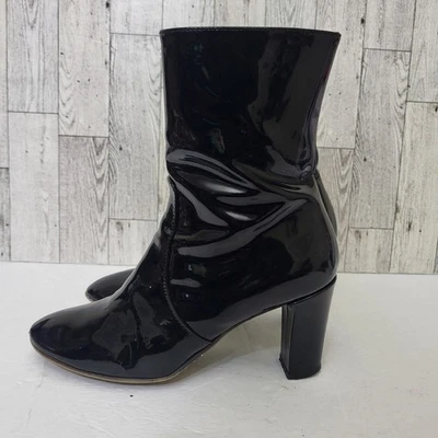 Botines para mujer AQUATALIA by Marvin K. Italy talla 5 charol negro cremallera Foto 1 de 4