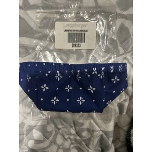 Longaberger STUCK ON YOU Basket Liner NEW Classic Blue Fabric - Picture 1 of 1