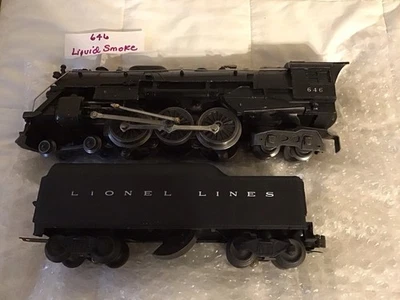 Lionel PW 646 Hudson Steam Engine & L L 2046W Tender - EX+ w/ORIG BOX -SEE VIDEO - Image 1 of 4