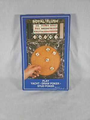 Vintage 1980 Royal Flush Poker Card Game By Crisloid NO. 224 - Image 1 of 3