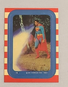 1983 Topps Superman III: Superman Sticker Card #15 - Picture 1 of 2