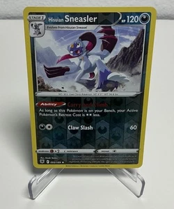 Hisuian Sneasler 093/189 Reverse Holo Astral Radiance Pokemon Card NM - Picture 1 of 2