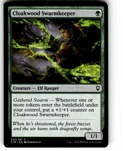 Cloakwood Swarmkeeper Commander Legends: Battle for Baldur's Gate MTG - Picture 1 of 2